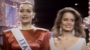 Así luce la italiana que quedó en el segundo lugar cuando Cecilia Bolocco se coronó como Miss Universo