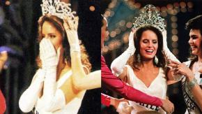 La cábala que marcó el vestido con el que Cecilia Bolocco se transformó en Miss Universo