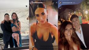 Con Pamela Díaz, Vale Roth y Nico Solabarrieta: Los espectaculares looks de los famosos en la boda de Karol Lucero