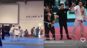 Claudio Valdivia se lució en combates de Jiu-Jitsu tras aparecer en la Teletón