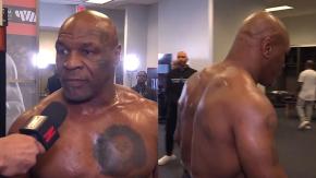 La insólita entrevista de Mike Tyson que se hizo viral: Salió a pelear casi desnudo ante Jake Paul