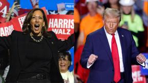 Harris y Trump empatan en caserío de Nuevo Hampshire, en primer resultado de la presidencial de EEUU