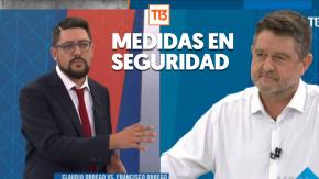 Claudio Orrego vs Francisco Orrego: Las propuestas en materia de seguridad