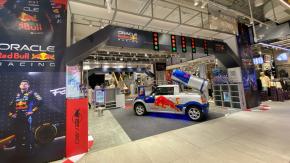 A toda velocidad: Lo último de Oracle RedBull Racing llega a Falabella