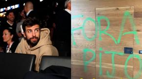 Vandalizan la casa de Gerard Piqué en Cataluña y le dejan polémico mensaje en las paredes