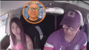 Mujer golpeó e insultó a conductor venezolano, incluso lo amenazó con sacar un arma 
