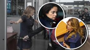 El abrazo con que Leonarda Villalobos recibió a Cathy Barriga en el módulo 2 de la cárcel de San Miguel El abrazo con que Leonarda Villalobos recibió a Cathy Barriga en el módulo 2 de la cárcel de San Miguel