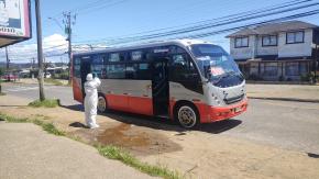 Mujer fue baleada en la cabeza a bordo de un bus en Valdivia: Se encuentra grave