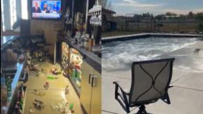 Los registros tras fuerte temblor 7.0 en costa de California, EE.UU: hay alerta de tsunami en la zona Los registros tras fuerte temblor 7.0 en costa de California, EE.UU: hay alerta de tsunami en la zona
