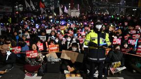 Policía de Corea del Sur anuncia allanamiento de despacho presidencial Policía de Corea del Sur anuncia allanamiento de despacho presidencial