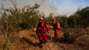 Alerta temprana preventiva para la región Metropolitana por amenaza de incendios forestales