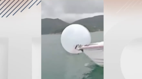 Niño fue arrastrado mar adentro en burbuja inflable en Brasil Niño fue arrastrado mar adentro en burbuja inflable en Brasil