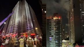 Reportan incendio en edificio de Estación Central: Buscan a residentes que podrían estar atrapados