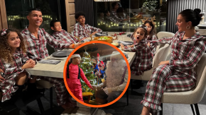 La Navidad de "ensueño" de Cristiano Ronaldo y su familia: viajaron al Polo Norte para conocer la casa del Viejito Pascuero