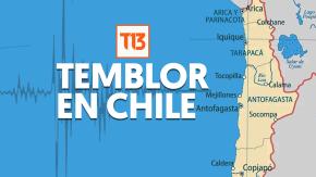 Registran temblor de mediana intensidad en la zona norte del país