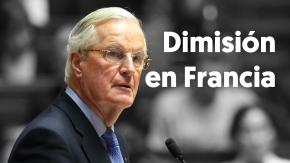 Crisis política en Francia: Dimitió el primer ministro Michel Barnier tras moción de censura