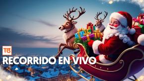 Navidad 2024: MIRA dónde viene el Viejito Pascuero y sigue su recorrido