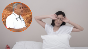 Los consejos del Dr. Ugarte para dormir con calor: ponga los calcetines en el refrigerador y evite la ducha fría