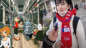 No conoce Chile pero le encantan los Suny: Japonesa Pake se luce en Instagram con dibujos sobre nuestro país