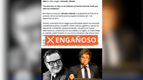 [ENGAÑOSO] Javier Milei no plagió una frase de Salvador Allende, pero sí dijo algo similar
