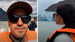 Turistas venezolanos reflexionan sobre la situación de la Patagonia: “Es triste lo que está pasando en Chile”