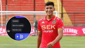 "¿Tení alguna foto?": Los chats del futbolista de Unión Española acusado de violación con la víctima de 13 años "¿Tení alguna foto?": Los chats del futbolista de Unión Española acusado de violación con la víctima de 13 años