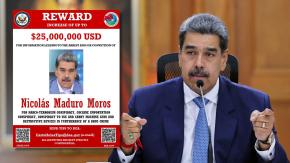 US$ 25 millones: El cartel con el que EE.UU ofrece recompensa por información para detener a Nicolás Maduro