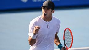 Cristian Garin superó la primera ronda del Australian Open y su próximo rival es el número 4 del mundo