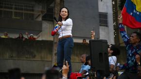 Oposición venezolana denuncia que María Corina Machado fue detenida por el régimen de Maduro tras manifestación Oposición venezolana denuncia que María Corina Machado fue detenida por el régimen de Maduro tras manifestación