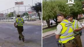 VIDEO | El momento exacto en que se produjo un disparo en plena fiscalización en Quilicura 