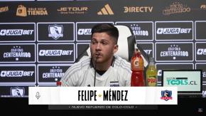 Víctor Felipe Méndez responde a críticas por vínculo con U de Chile en su presentación en Colo Colo Víctor Felipe Méndez responde a críticas por vínculo con U de Chile en su presentación en Colo Colo