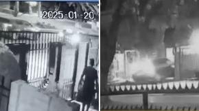 Tercer turbazo en menos de 8 horas: Delincuentes derribaron portón de casa en Pudahuel Tercer turbazo en menos de 8 horas: Delincuentes derribaron portón de casa en Pudahuel