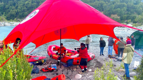 Encuentran muerto a uno de los jóvenes que se lanzó al río Ñuble para rescatar a su madre