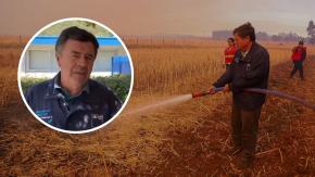 "Nada es show": Ministro de Agricultura salió al paso por criticado video apagando llamas en Traiguén