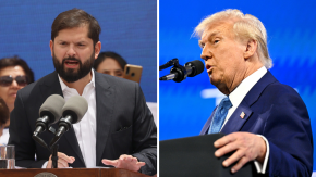 Presidente Boric criticó postura adoptada por Trump con Ucrania: "Lo que está haciendo es inaceptable" Presidente Boric criticó postura adoptada por Trump con Ucrania: "Lo que está haciendo es inaceptable"