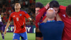 “Mi hermano”: El gesto de Lucas Cepeda con Damián Pizarro tras su llanto en el Sudamericano Sub 20 “Mi hermano”: El gesto de Lucas Cepeda con Damián Pizarro tras su llanto en el Sudamericano Sub 20