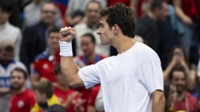 Cristian Garin saca pecho tras su victoria en Copa Davis: "Partidos como el de hoy se ganan así" Cristian Garin saca pecho tras su victoria en Copa Davis: "Partidos como el de hoy se ganan así"