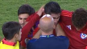 Damián Pizarro rompe en llanto tras empate de la Roja Sub 20: Esteban Paredes salió en su defensa Damián Pizarro rompe en llanto tras empate de la Roja Sub 20: Esteban Paredes salió en su defensa