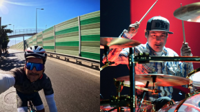 "Hermanito esconde el celu": Baterista de Incubus recorre las calles de Santiago a horas de presentarse en Viña "Hermanito esconde el celu": Baterista de Incubus recorre las calles de Santiago a horas de presentarse en Viña
