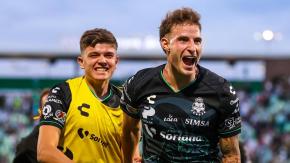 VIDEO | Bruno Barticciotto se lució con un doblete en la primera victoria de Santos Laguna en la Liga MX 