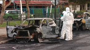 Misterioso caso de autos incendiados en Puente Alto