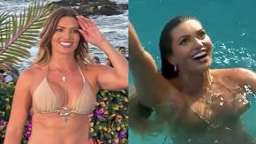 VIDEO | Faloon realizó piscinazo tras confirmarse que también es reina de Viña: se lució con espectacular bikini VIDEO | Faloon realizó piscinazo tras confirmarse que también es reina de Viña: se lució con espectacular bikini