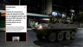 “Apagón masivo afecta al 99% del país”: Así informó la prensa internacional sobre el corte de luz en Chile “Apagón masivo afecta al 99% del país”: Así informó la prensa internacional sobre el corte de luz en Chile