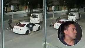 Cámara capta momento exacto de violenta encerrona a concejal de Estación Central: fue pateado en el suelo Cámara capta momento exacto de violenta encerrona a concejal de Estación Central: fue pateado en el suelo