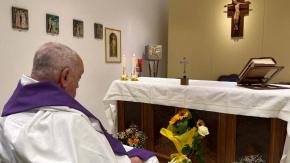 El papa Francisco hará el domingo su primera aparición pública desde su hospitalización