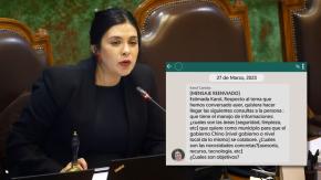 "Hablé con personas allá": Los chats de Karol Cariola que involucran al gobierno chino "Hablé con personas allá": Los chats de Karol Cariola que involucran al gobierno chino