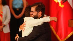 Presidente Boric tras salida de Carolina Tohá: "Cuesta (...) pero se va habiendo hecho un tremendo trabajo" Presidente Boric tras salida de Carolina Tohá: "Cuesta (...) pero se va habiendo hecho un tremendo trabajo"
