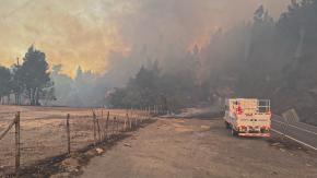 Preocupación por fuertes vientos ante incendios forestales: Marcone advierte que "vamos a tener varios días complejos"