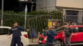 Batalla campal se registra en plena vía pública y en las afueras del Hospital Van Buren de Valparaíso