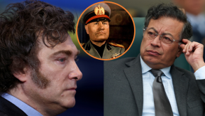 Petro define a Milei como un "nostálgico de Mussolini"